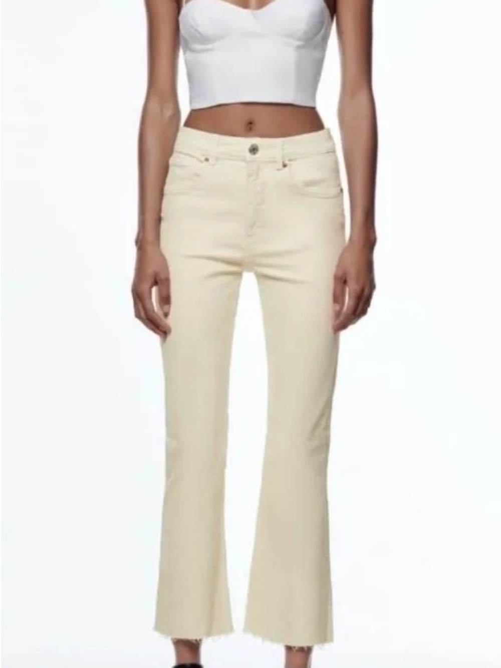 Women’s Cream Zara Jeans